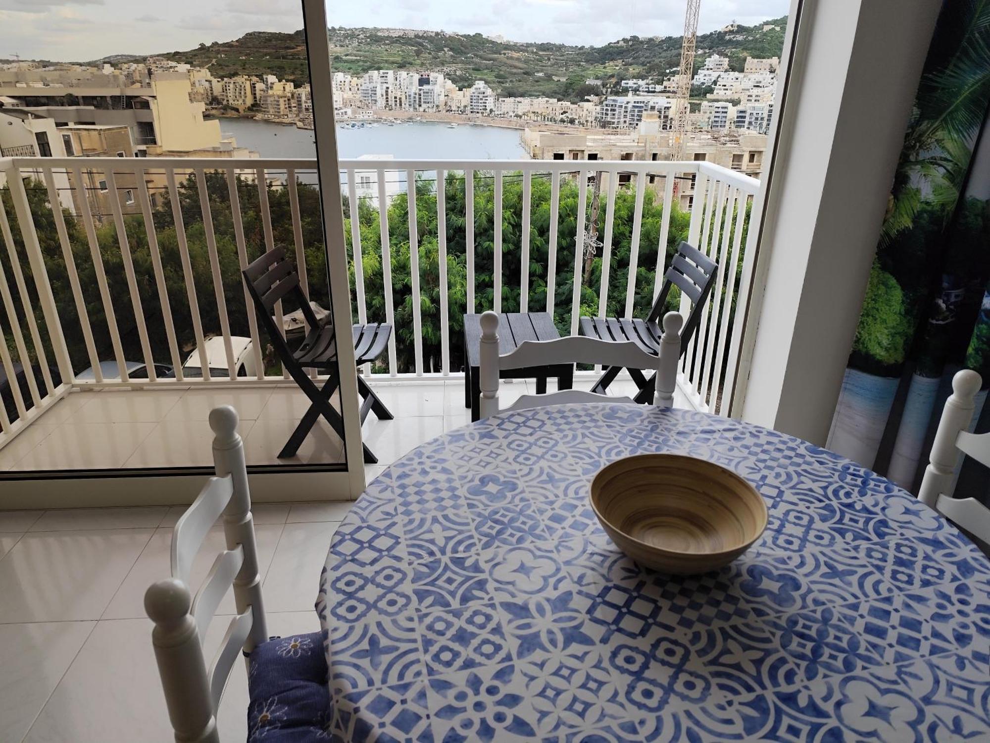 Sea Breeze Bliss - Self Check-In Apartman San Pawl il-Baħar Kültér fotó