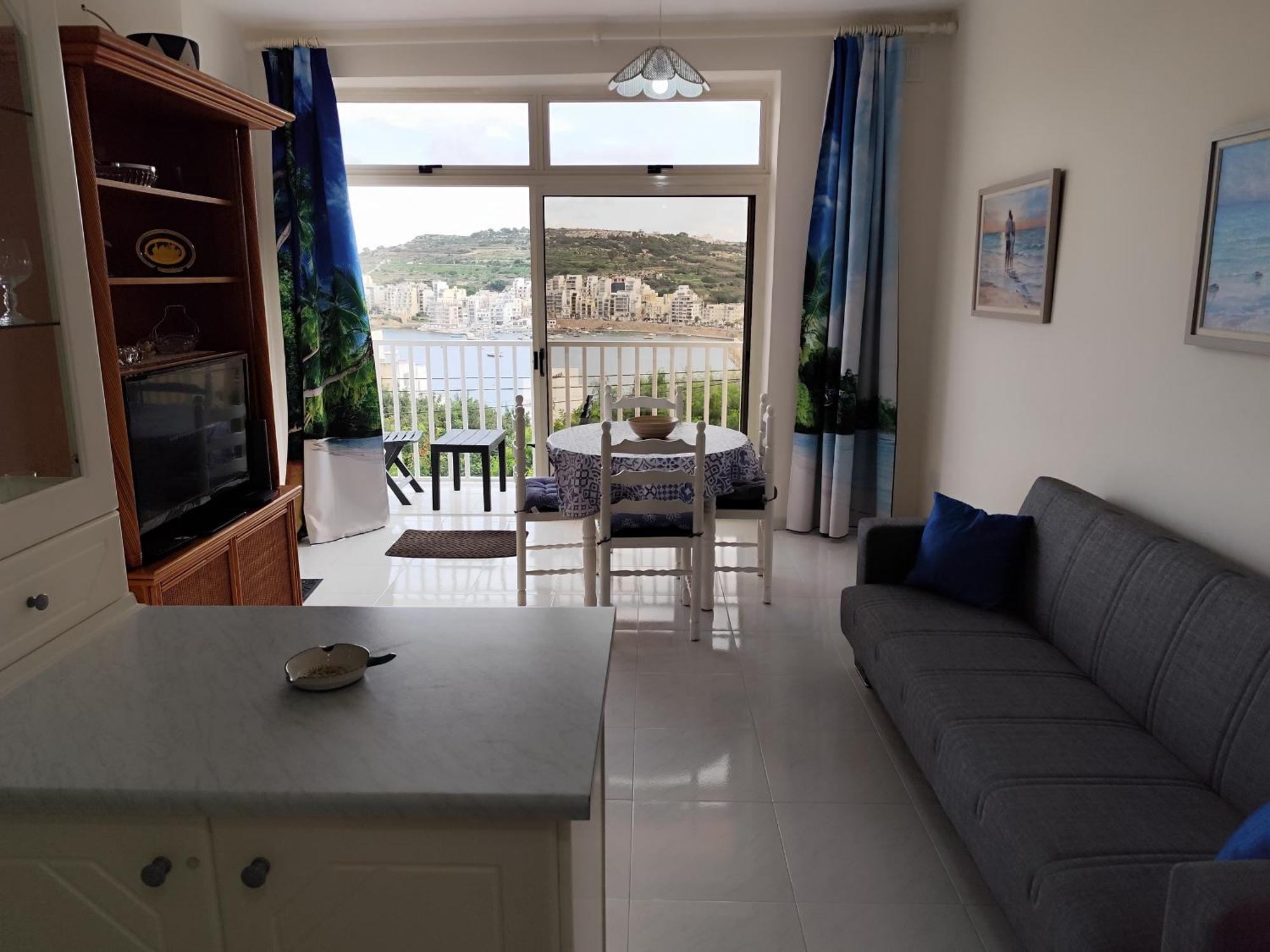 Sea Breeze Bliss - Self Check-In Apartman San Pawl il-Baħar Kültér fotó