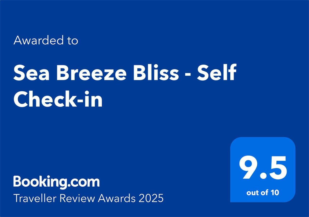 Sea Breeze Bliss - Self Check-In Apartman San Pawl il-Baħar Kültér fotó